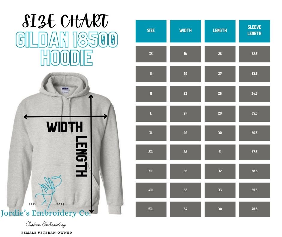Couple's Roman Numeral Anniversary Date Custom Embroidered Hoodie