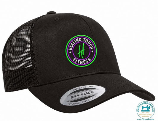 Healing Touch Fitness Custom Embroidered Snapback Cap