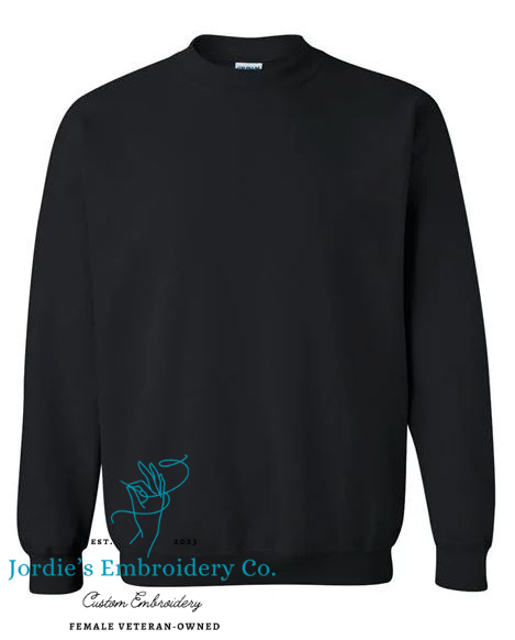 Misadventure Awaits Custom Embroidered Crewneck