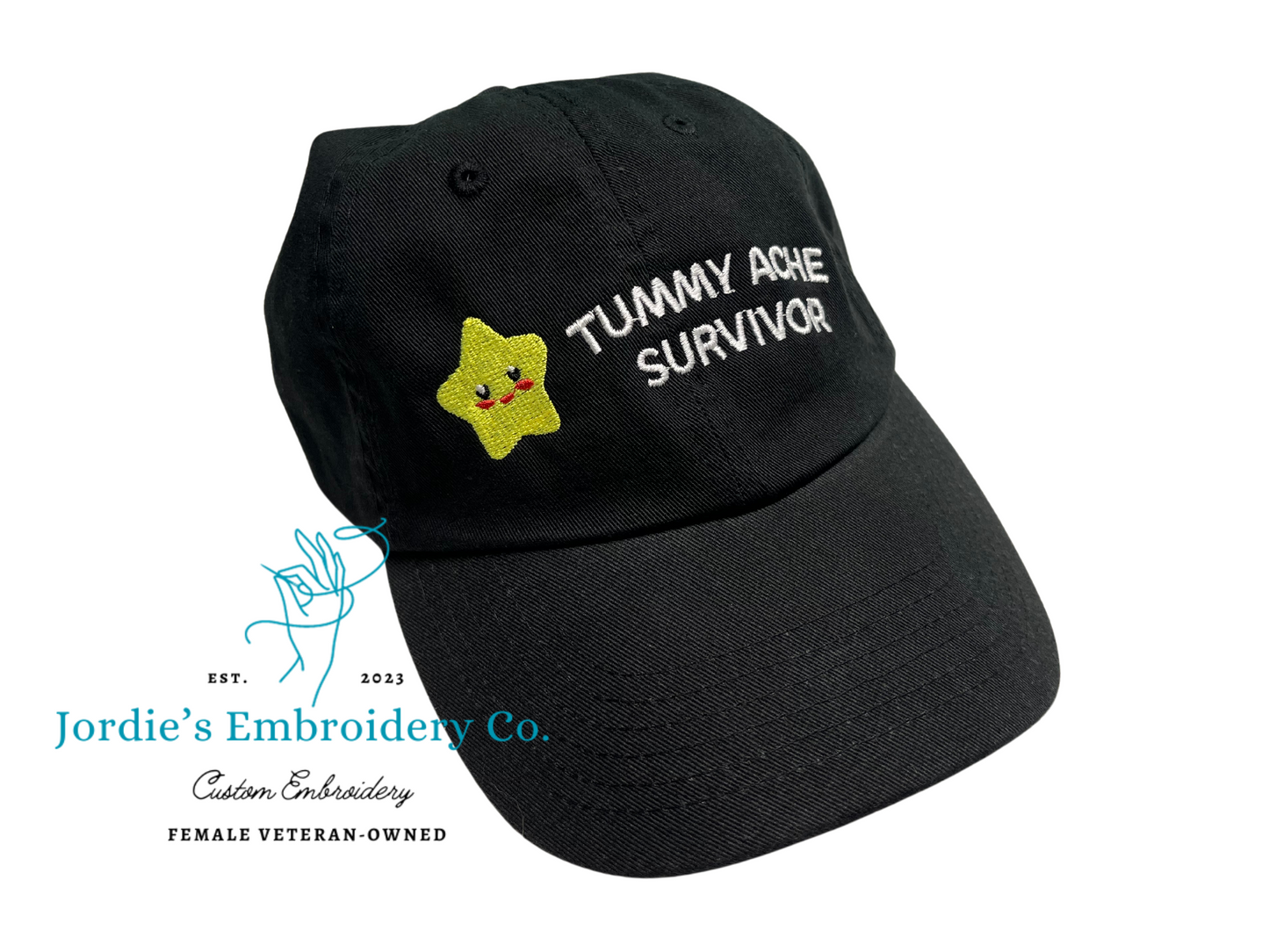 Tummy Ache Survivor Embroidered Classic Dad Cap