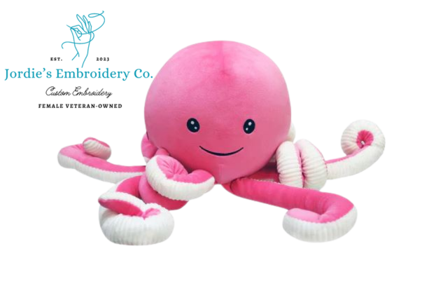 Stuffy Collection - Custom Embroidery Squishy Octopus Buddy Stuffed Animal