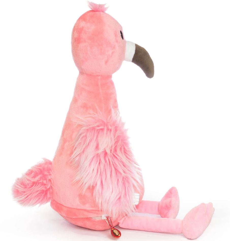 Stuffy Collection - Custom Embroidery Flamingo Stuffed Animal