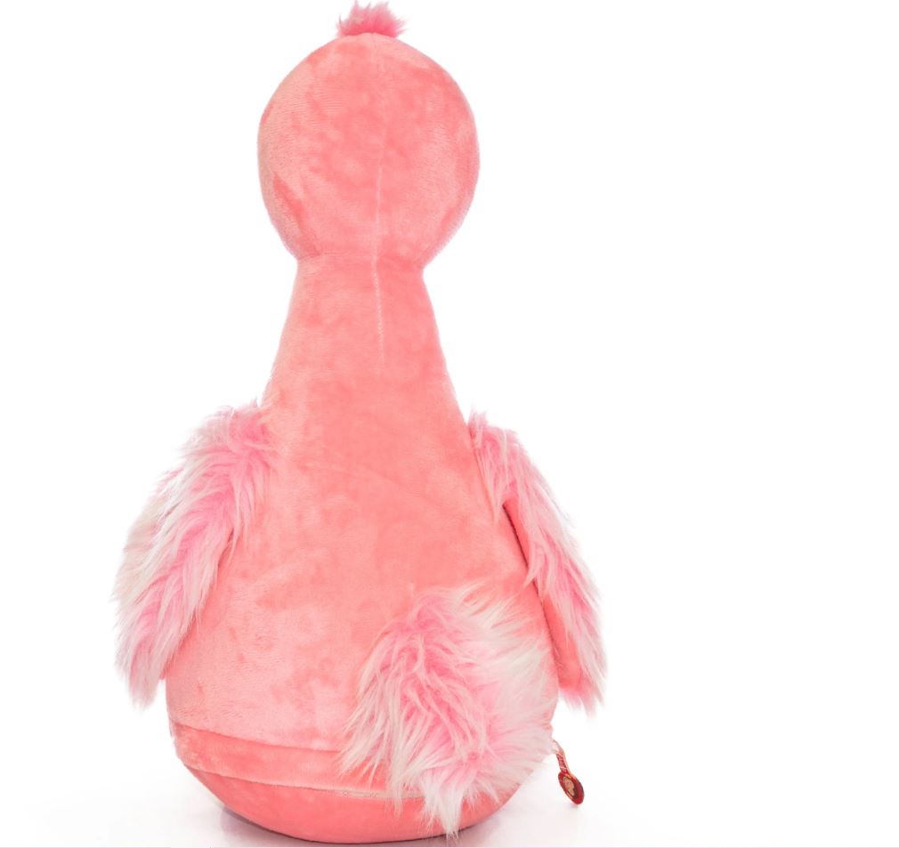 Stuffy Collection - Custom Embroidery Flamingo Stuffed Animal