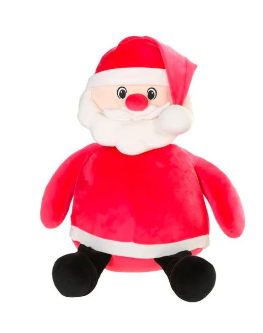 Stuffy Collection - Custom Embroidery Santa Stuffed Animal