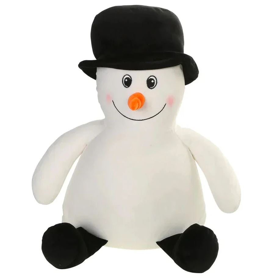 Stuffy Collection - Custom Embroidery Snowman Stuffed Animal