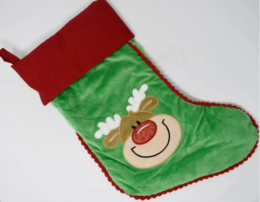 Festive Stocking for Christmas Custom Embroidered